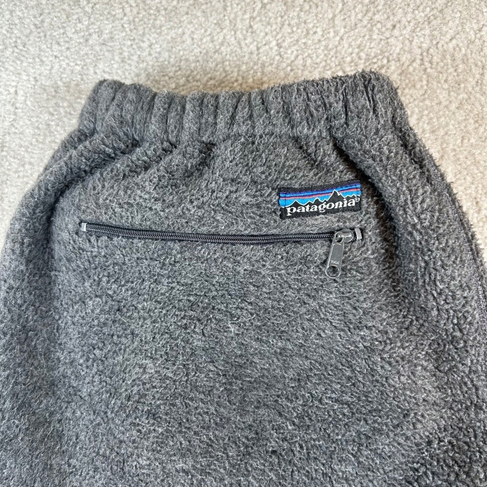 Vintage 80s Patagonia Synchilla Fleece Pants Mens XL Gray Made in USA Joggers XL - Picture 5 of 16